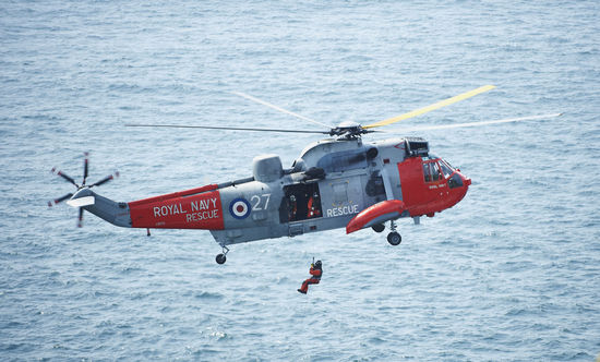 Royal Navy Air Sea Rescue Training Editorial Stock Photo - Stock Image ...