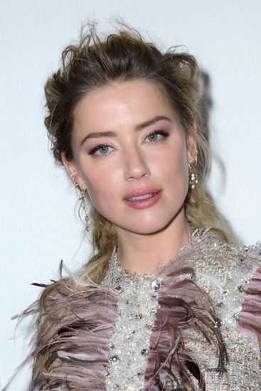 Amber Heard Attending Giambattista Valli Show Editorial Stock Photo ...