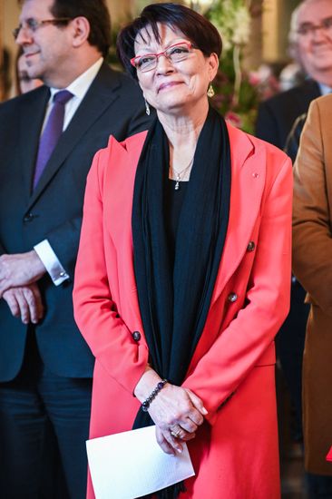 President Jury Mireille Ballestrazzi Smiles During Editorial Stock