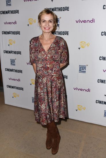 Sandrine Bonnaire Attending Agnes Varda Retrospective Editorial Stock