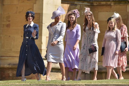 Priyanka Chopra Abigail Spencer Attend Wedding Editorial Stock Photo ...
