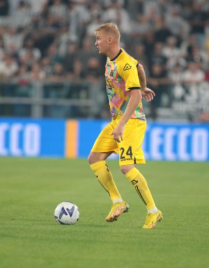 Viktor Kovalenko Spezia Calcio During Italian Editorial Stock Photo 