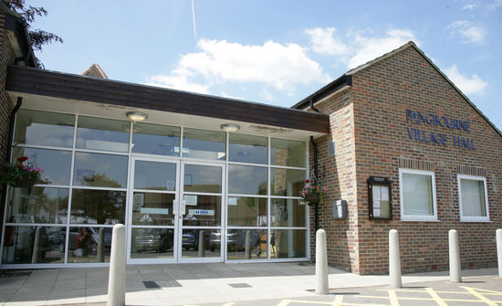 Pangbourne Village Hall Which Will Host Editorial Stock Photo - Stock ...