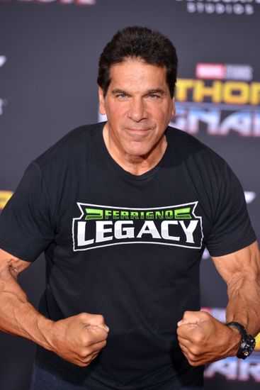 Lou Ferrigno Attends Premiere Disney Marvels Editorial Stock Photo ...