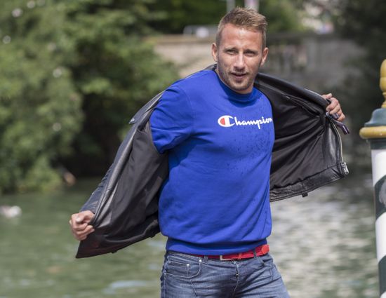 Belgian Actor Matthias Schoenaerts Arrives Excelsior Editorial Stock ...