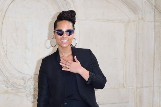 Alicia Keys Attending Christian Dior Show Editorial Stock Photo - Stock ...