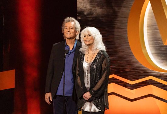 Rodney Crowell Emmylou Harris Editorial Stock Photo - Stock Image ...