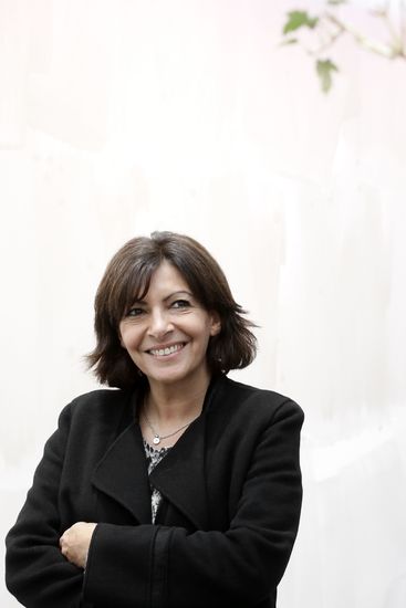 Exclusive Paris Mayor Anne Hidalgo Visits Editorial Stock Photo - Stock ...