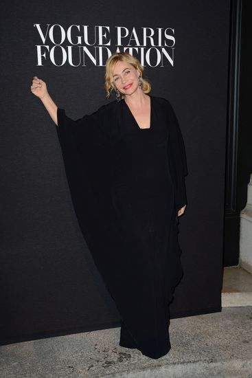 Emmanuelle Beart Attending Vogue Foundation Gala Editorial Stock Photo ...