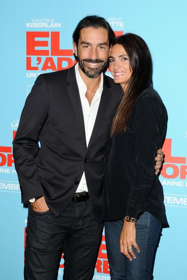 Robert Pires His Wife Jessica Lemarie Editorial Stock Photo - Stock ...