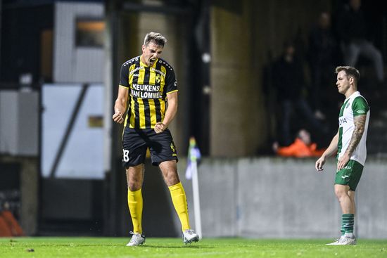Lierses Toon Raemaekers Celebrates After Scoring Editorial Stock Photo