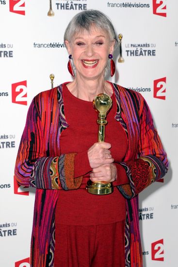 French Actress Francine Berge Poses After Editorial Stock Photo - Stock 