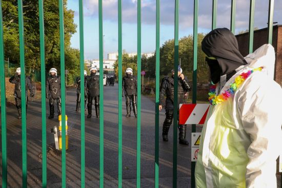 Illustration Picture Shows Start Largescale Blockade Editorial Stock ...