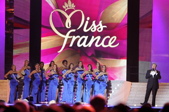 Contestants Miss France 2012 French Tv Editorial Stock Photo - Stock ...