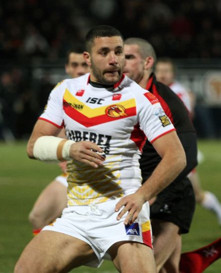 Catalans Dragons Sebastien Raguin During Friendly Editorial Stock Photo ...