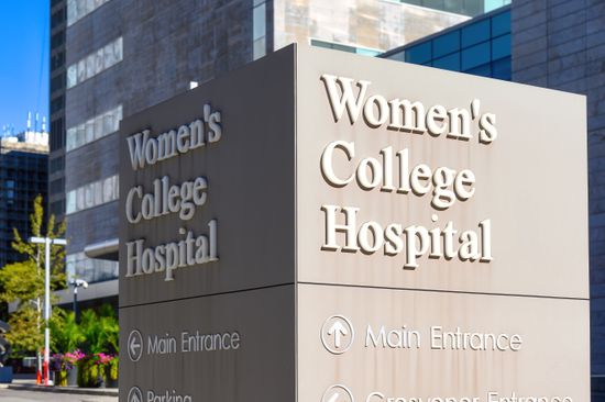 Exterior Sign Womens College Hospital Building Editorial Stock Photo ...