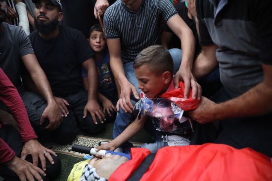 Ahmad Dawoud Eightyearold Son Late Palestinian Editorial Stock Photo ...