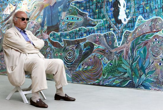 Exclusive Jean Marie Drot Commissioner Exhibition Editorial Stock Photo