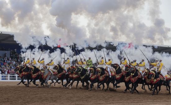 Horsemen Charge Fire Their Rifles Loaded Editorial Stock Photo - Stock ...