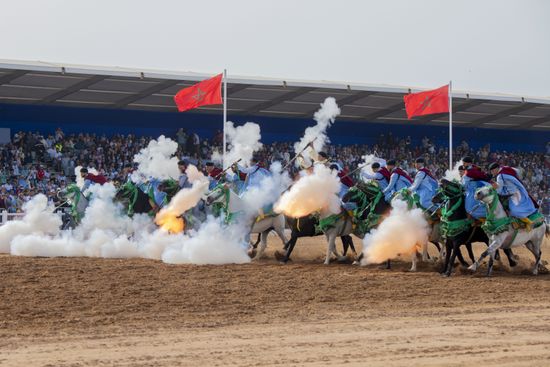 Horsemen Charge Fire Their Rifles Loaded Editorial Stock Photo - Stock ...
