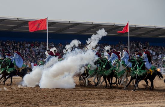 Horsemen Charge Fire Their Rifles Loaded Editorial Stock Photo - Stock ...