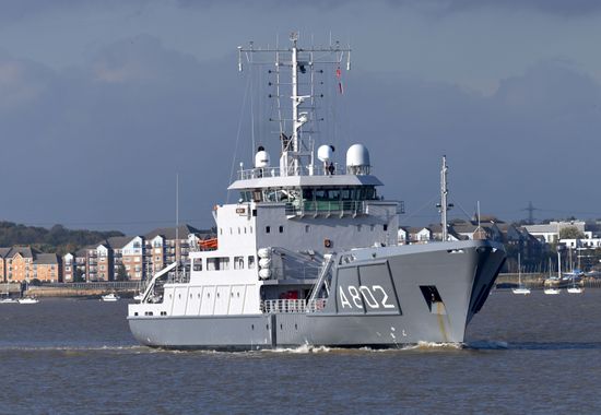 Hnlms Snellius Hydrographic Survey Ship Operated Editorial Stock Photo