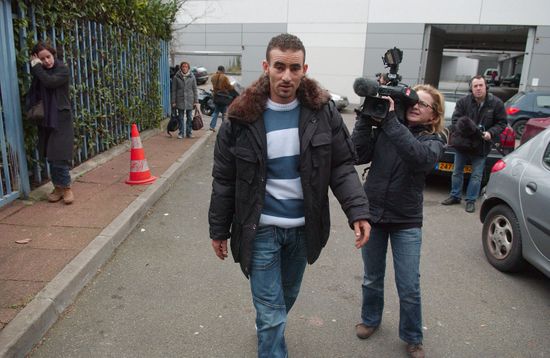 Bilal Khalifa Ben Messaoud Arrives Police Editorial Stock Photo - Stock 