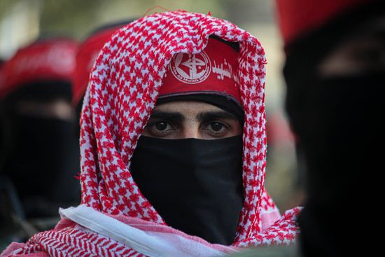 Popular Front Liberation Palestine Organizes Parade Editorial Stock
