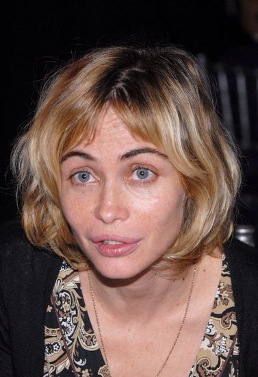 Actress Emmanuelle Beart Poses Pictures During Editorial Stock Photo ...