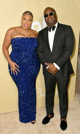 Symone D Sanderstownsend Shawn Townsend Attend Editorial Stock Photo ...