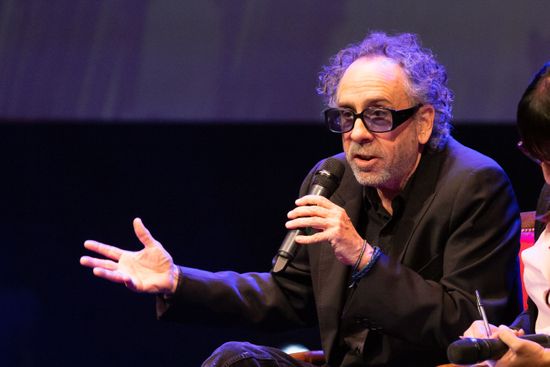 Visionary Director Tim Burton Guest Lucca Editorial Stock Photo - Stock ...