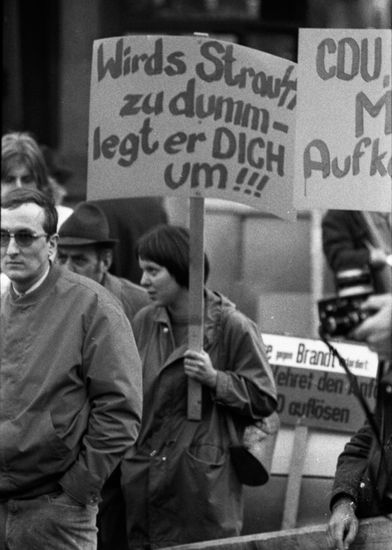 During Election Campaign 1969 Bundestag Elections Editorial Stock Photo