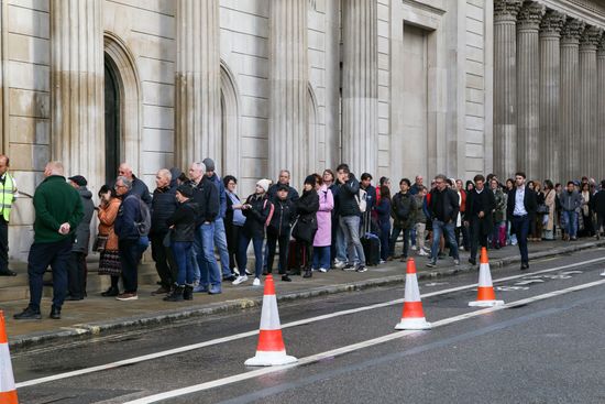 Members Public Queue Outside Bank England Editorial Stock Photo - Stock ...