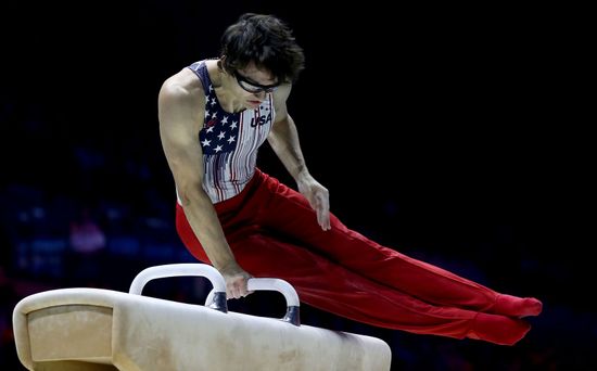 Stephen Nedoroscik Us Performs Pommel Horse Editorial Stock Photo ...