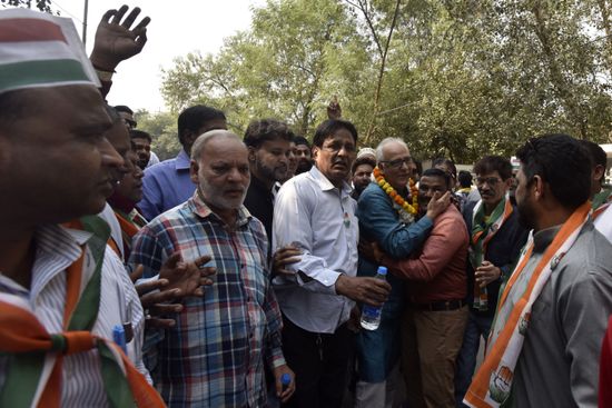 Congress Candidate Farhad Suri Daryagunj Along Editorial Stock Photo ...