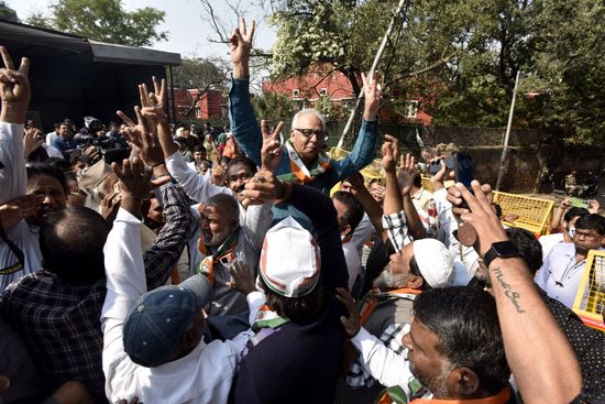 Congress Candidate Farhad Suri Daryagunj Along Editorial Stock Photo ...