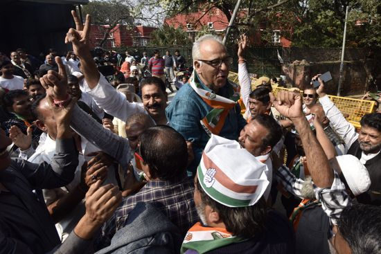 Congress Candidate Farhad Suri Daryagunj Along Editorial Stock Photo ...