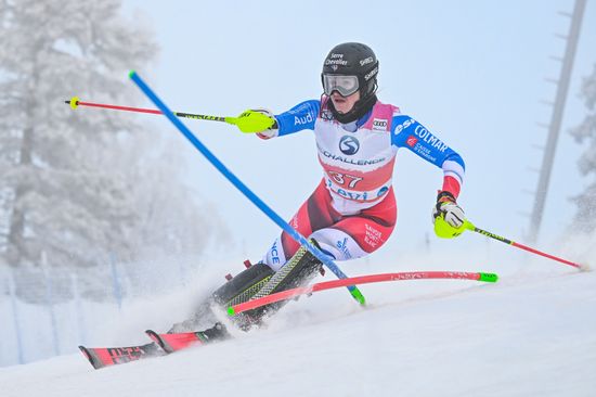 Chiara Pogneaux France Action During First Editorial Stock Photo
