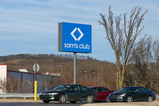 Sign Sams Club Seen Entrance Membersonly Editorial Stock Photo - Stock ...