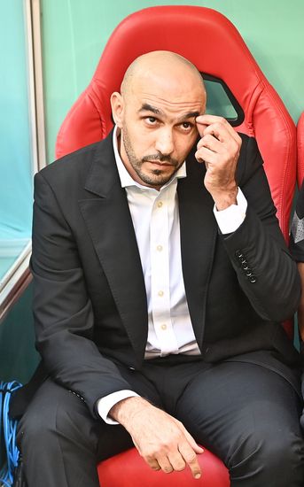 Moroccos Head Coach Walid Regragui Takes Editorial Stock Photo - Stock ...