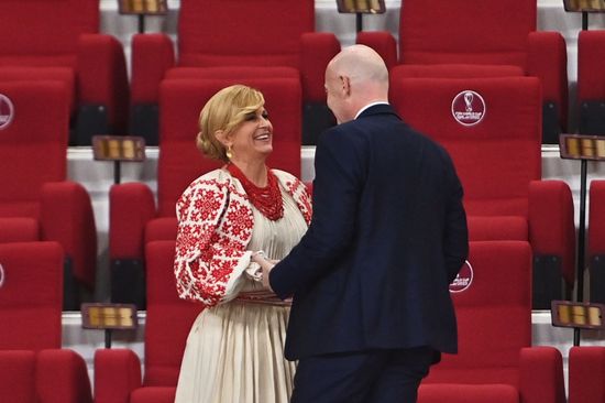 Former President Croatia Kolinda Grabar Kitarovic Editorial Stock Photo ...