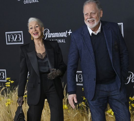 Cast Member Helen Mirren Her Husband Editorial Stock Photo - Stock ...