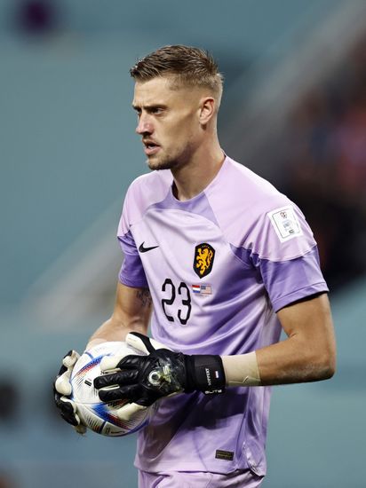 Holland Goalkeeper Andries Noppert During Fifa Editorial Stock Photo ...