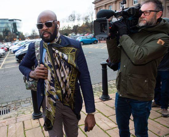 Louis Saha Matturie Arrives Chester Crown Editorial Stock Photo - Stock ...