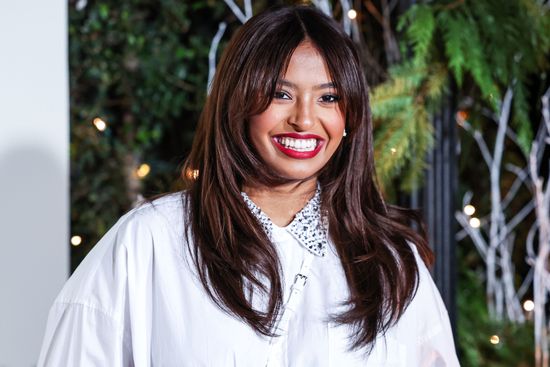 American Modelkobe Bryants Daughter Natalia Diamante Editorial Stock