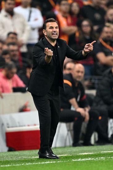 Istanbul Galatasaray Trainer Coach Okan Buruk Editorial Stock Photo ...