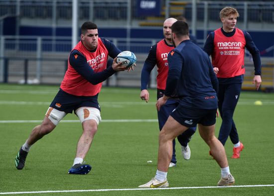 Marshall Sykes Edinburgh Rugby Lock Editorial Stock Photo - Stock Image ...