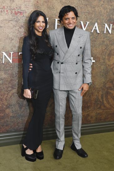 Bhavna Vaswani M Night Shyamalan Editorial Stock Photo - Stock Image