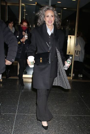 Andie Macdowell Seen Nbcs Today Show Editorial Stock Photo - Stock