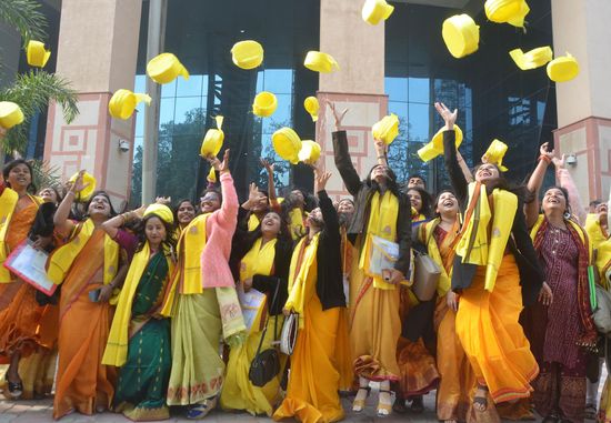 Students Celebrating During 15th Convocation Function Editorial Stock ...